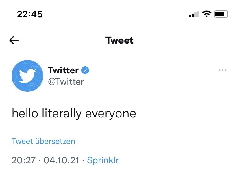 Georgiusvir's tweet photo. Μέχρι και το τουιτερ μας δουλεύει 😂 #instagramdown #facebookdown #twitter https://t.co/0j1BBRZVNq
