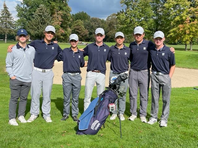 hudsongolfrocks's tweet photo. Congrats to @hudsongolfrocks on winning Sectionals and advancing as a #1 seed to Districts next week!!  Solid playoff outing w/ Pamer 70, Yard 77, Fauver 77, Lawler 83, Fliss 84.  All of which were needed to edge Walsh on a TB.  Great work boys!! #rollHUD  @HudsonOHSports https://t.co/LXa09UuzHe