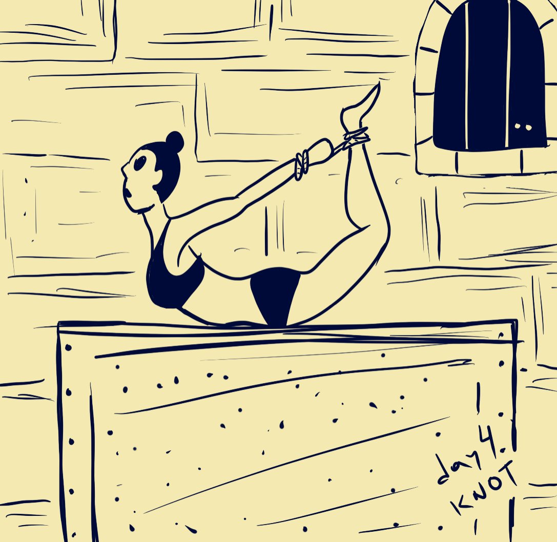 lik7's tweet photo. Приключения Марты по  #inktober2021 привели ее в старый замок, где она попала в ловушку. #inktober2021day4 #knot #draw #blackandwhite https://t.co/TLY3myWkAL