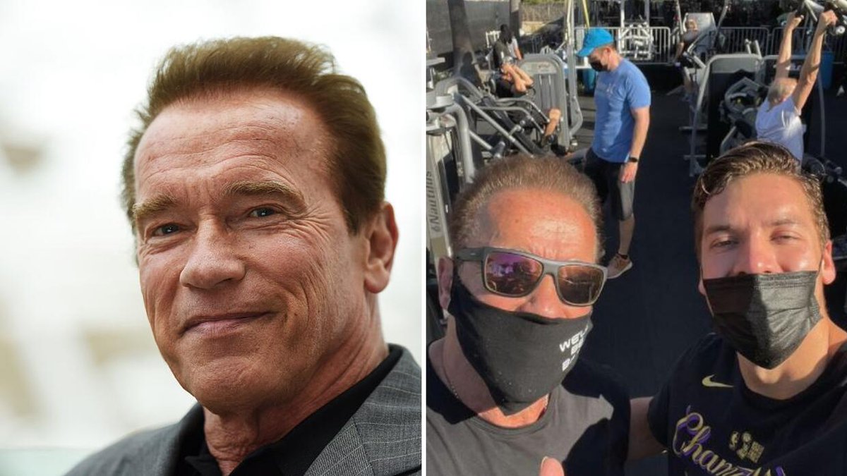 Arnold Schwarzenegger tiene un hijo latino que es igualito a él (parece un 'mini-terminator'). bit.ly/3mlvtwR