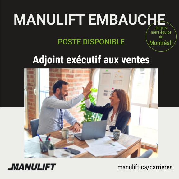 manulift's tweet photo. Manulift est à la recherche d’un adjoint exécutif aux ventes pour notre succursale de Montréal!

Postulez aujourd’hui! - https://t.co/C2RrvUyIoa https://t.co/AWAcTXfryj