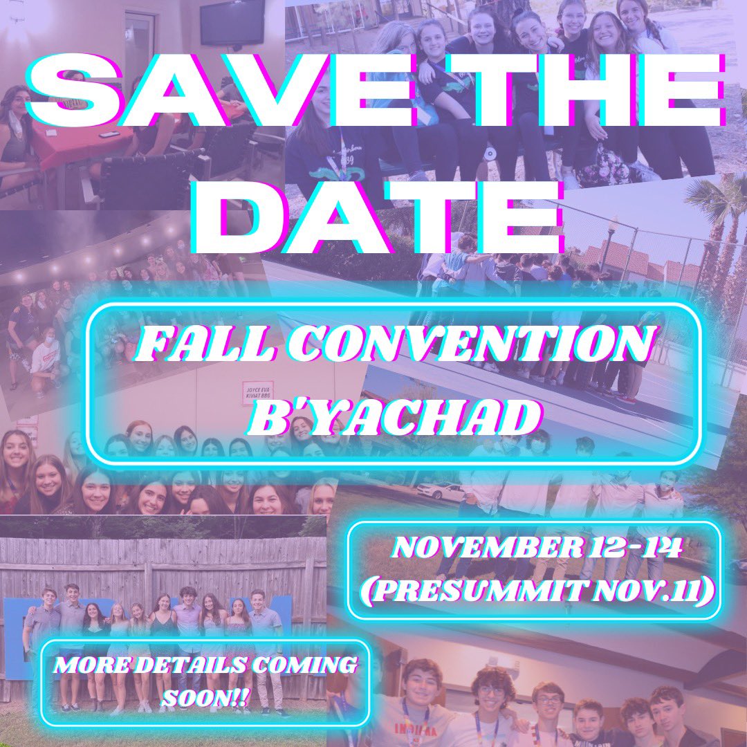 SAVE THE DATE! NOVEMBER 12-14👀 #Conventionisback