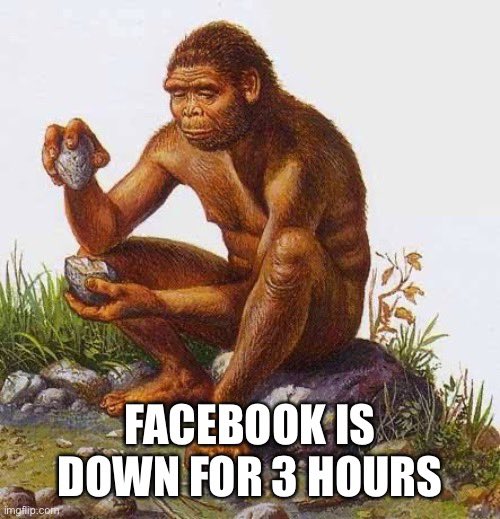 nemessuri's tweet photo. #facebookdown #worldend #FacebookMessengerdown #facebookwhistleblower #facebookdns https://t.co/OLt8r6oH4y