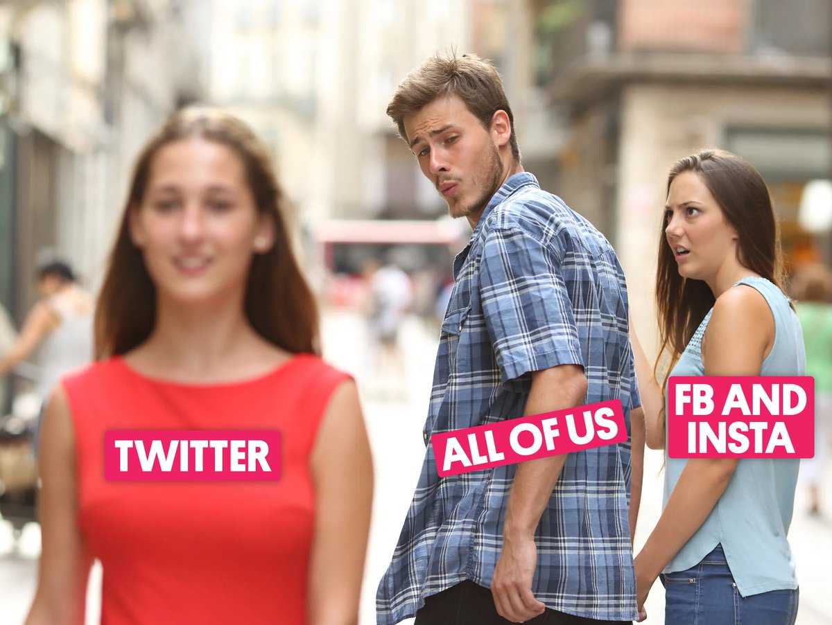 Hey there. Is this thing on? 👀 
#FacebookDown #InstagramDown