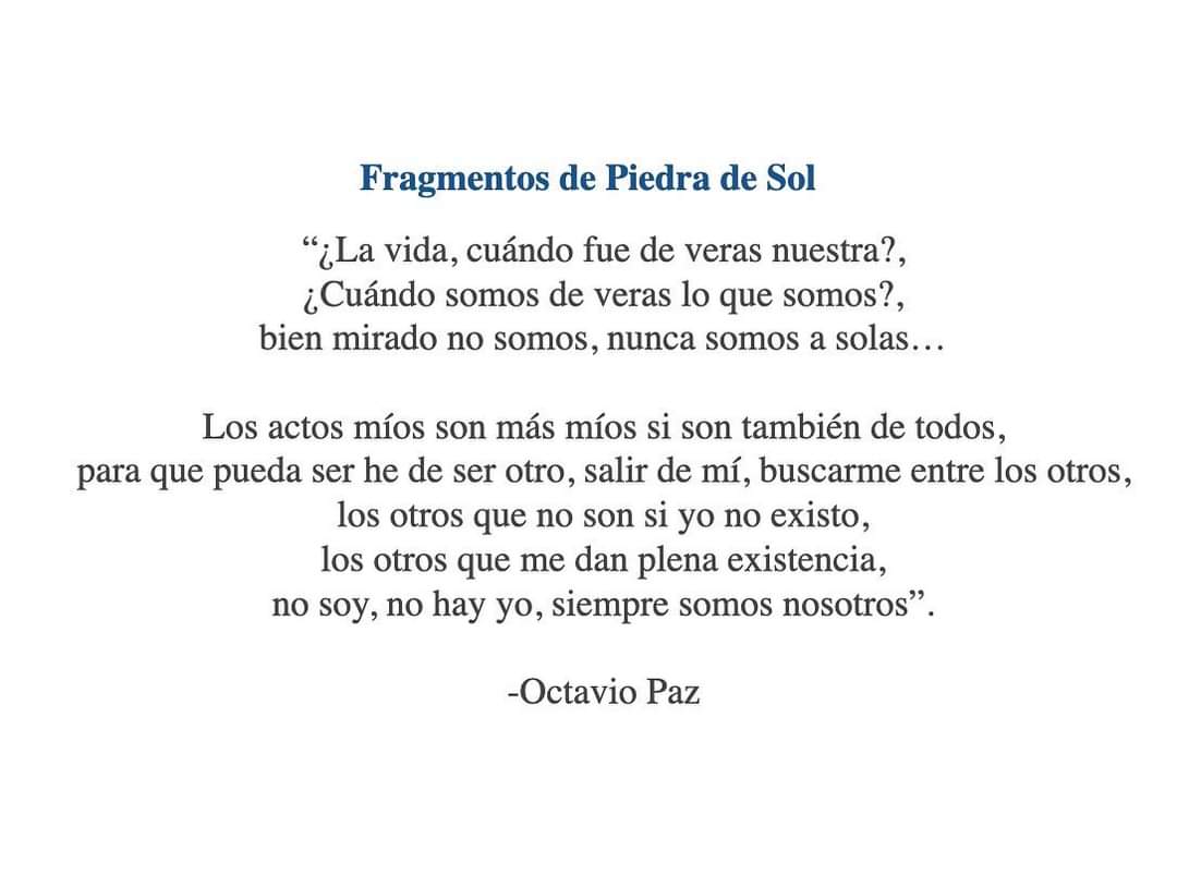 A propósito de la caída de WhatsApp, Facebook e IG. "Quien soy si yo si no soy nosotros?".