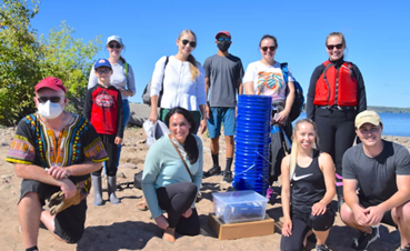 On Sept. 19th, DBC partnered with the Nepean Sailing Club and The Ottawa Riverkeepers to do a shoreline cleanup at Aylmer Island. The group of volunteers successfully collected 44lbs of trash, and removed a small boat! See our blog to learn more!

deepbluecleanup.com/blog/aylmer-is…