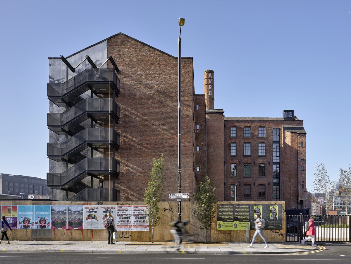 Avro photographed for @shr_STUDIO #ancoats #manchester #architecture #urbansplash #cityliving #architecturephotography