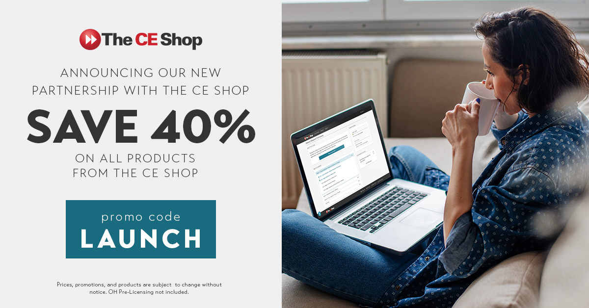 NSU Continuing Education is announcing our partnership with The CE Shop. If you have been considering pursuing a career in Real Estate now is the time to make that decision. Get 40% off of all products from The CE Shop using promo code "LAUNCH". nsu.theceshop.com/oklahoma/pre-l…