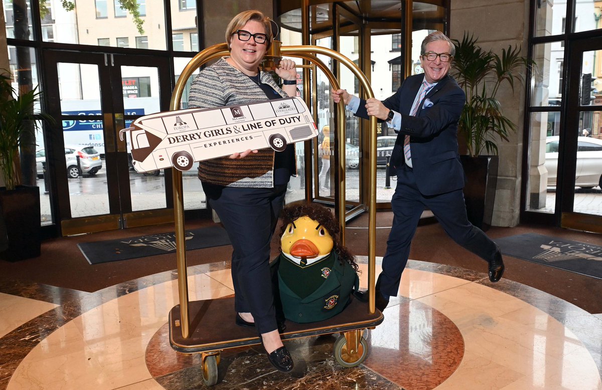 Love #DerryGirls 📺👩‍🎓 Us too!

We’ve teamed up with <a href="/HastingsHotels/">Hastings Hotels</a> to bring you an incredible Derry Girls Experience!

From Belfast every Saturday from 6th Nov, including a Derry Girls Walking tour &amp; Themed Afternoon Tea at the <a href="/Evergladeshotel/">Everglades Hotel</a> 

info ⬇️
mccombscoaches.com