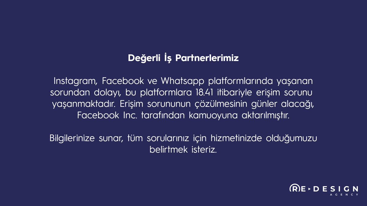 ReDesignAjans's tweet photo. Değerli İş Partnerlerimize; ⤵️ #Whatsapp https://t.co/49vO5DrhQB