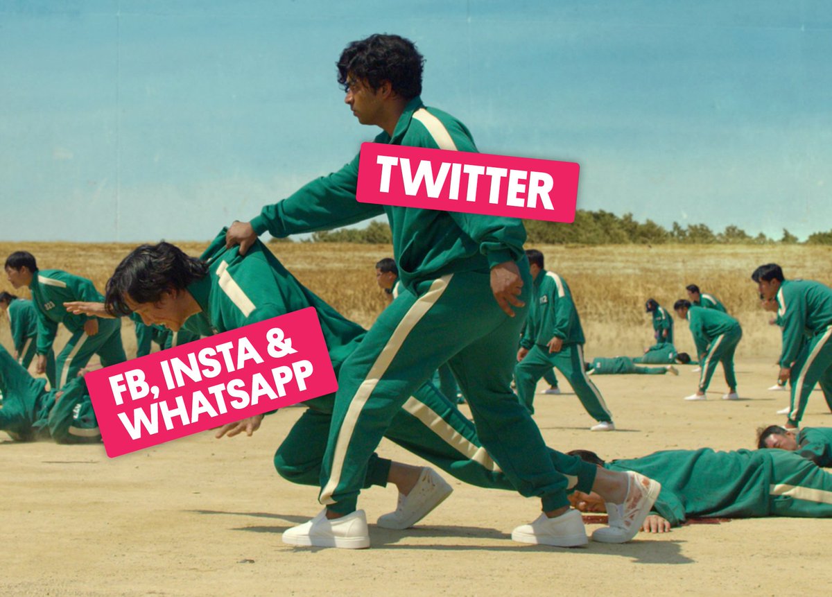 Twitter to the rescue...
#FacebookDown #InstagramDown