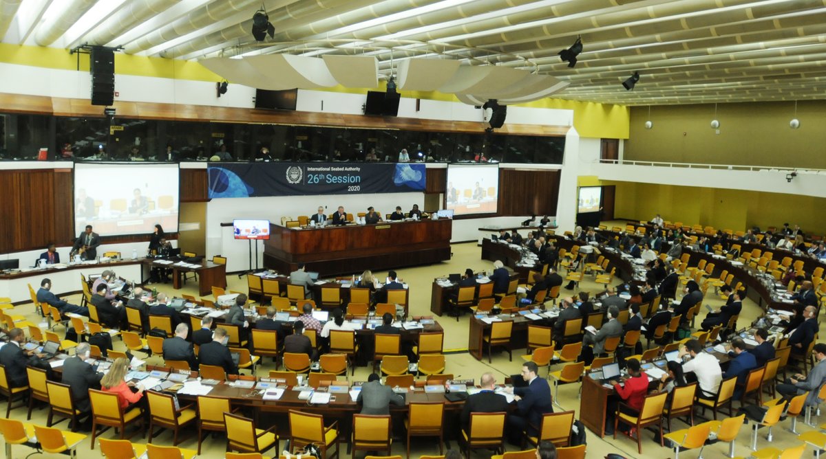 ISBAHQ's tweet photo. Last Friday, @ISBAHQ Secretariat shared the indicative programme of work and the info note on matters for consideration by the ISA Council during the resumed #ISBA26 with all its Members and Observers. Meetings of the Council will take place 6-10 Dec! https://t.co/KZE5LxrZk0 https://t.co/uKf2sigBbo