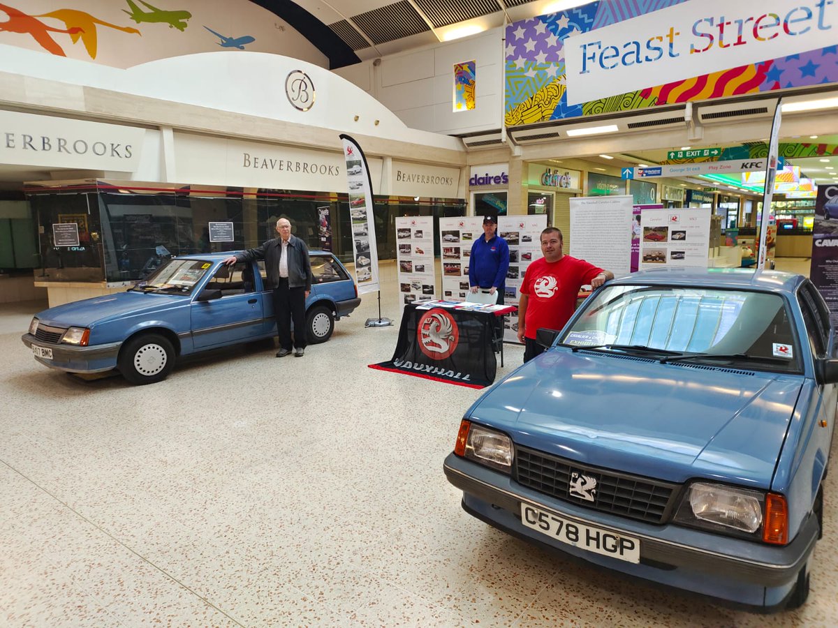 Looks like Facebook has gone down.  However were still here on Twitter.  Here's a photo from out stand at The Mall Luton the other week.