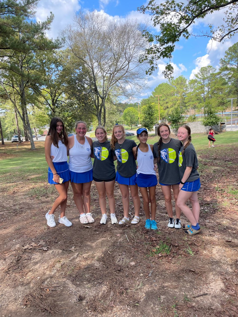 Lady Cats tennis advance to tomorrow’s games with wins in both doubles and singles matches today in the 7A Conference Tournament! Congrats to all Varsity Players! <a href="/ConwayAthletics/">Conway Wampus Cats</a> <a href="/ConwayWampus/">Conway High School</a>