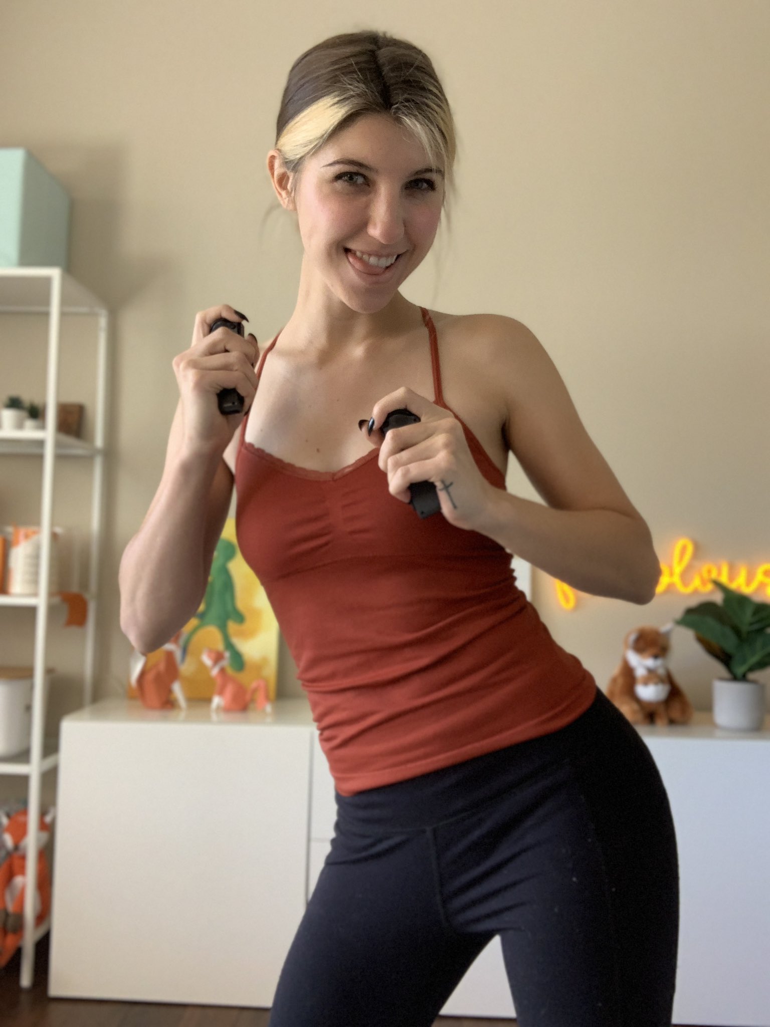 FrivolousFox 🦊 on X: ALRIGHT today's #sponsor is perfect for getting out  some of that angst I've been feeling 🥸 Trying out Knock Out Fitness over  on t.coEeCESS3Yfr! Come check it out