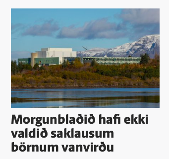 En fullorðnum?!