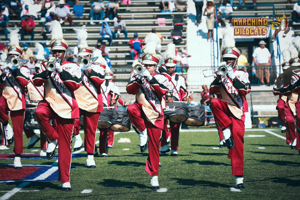 PrideofBCU's tweet photo. Check out some photos from this past weekend be SC State.  (A thread)

#LetsGoWildcats
#HailWildcats
#HailPride https://t.co/TPX2mxgcfk