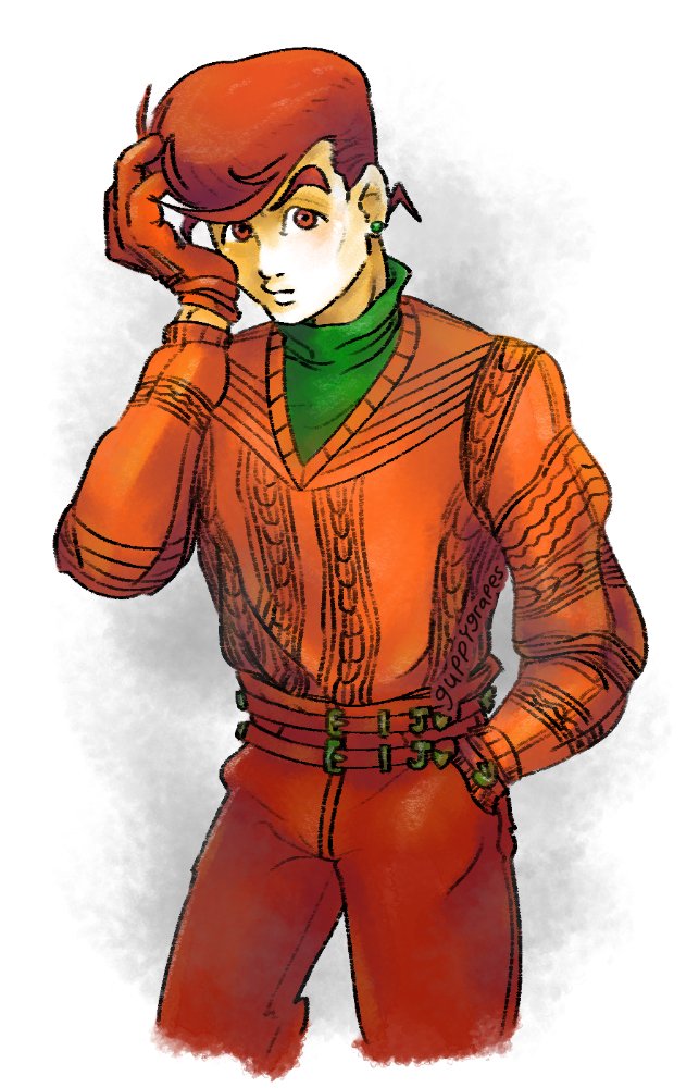 favorite jojo :) #jojotober #jojotober2021 #karu_dsu #jojo #jjba #josukehigashikata