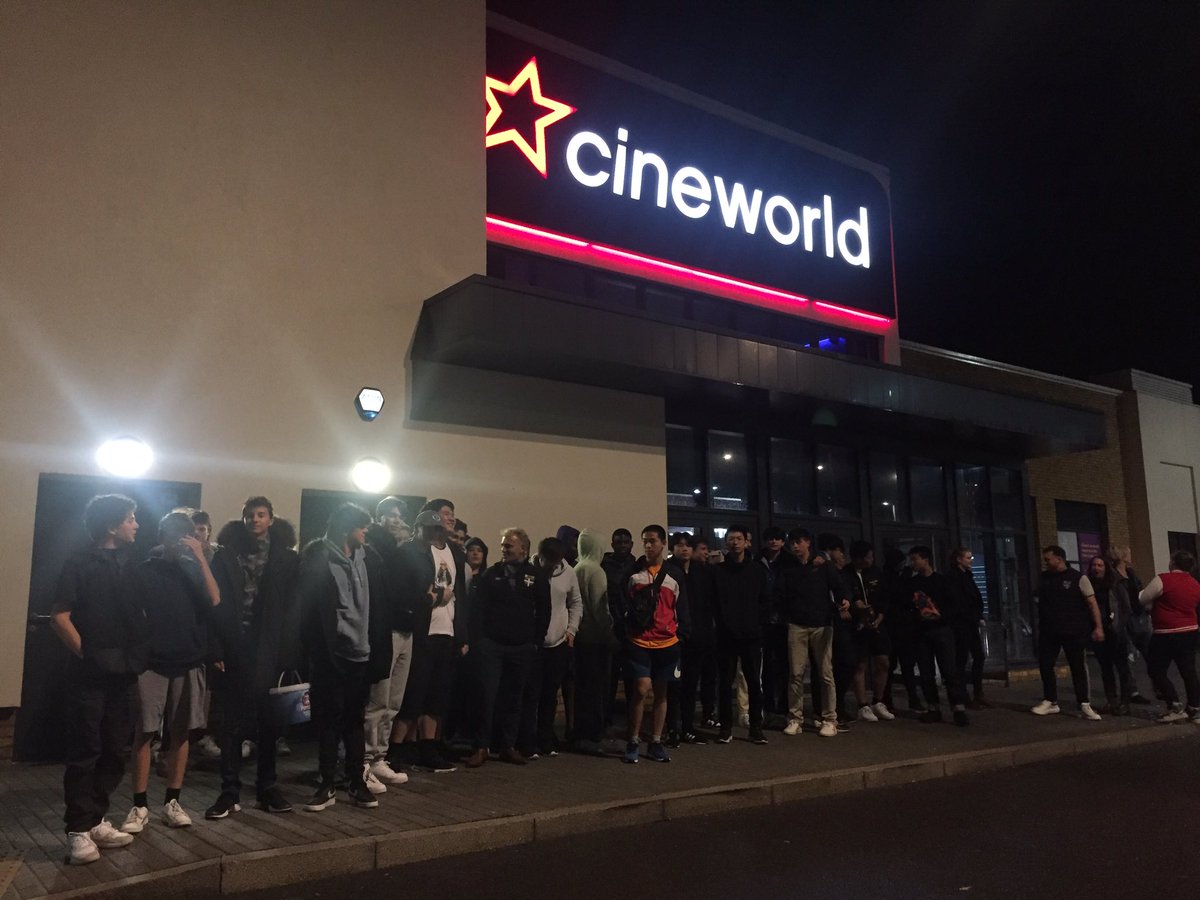 DoverColSchoolH's tweet photo. Whole house out for Bond!! https://t.co/nm0eIEv9Ec