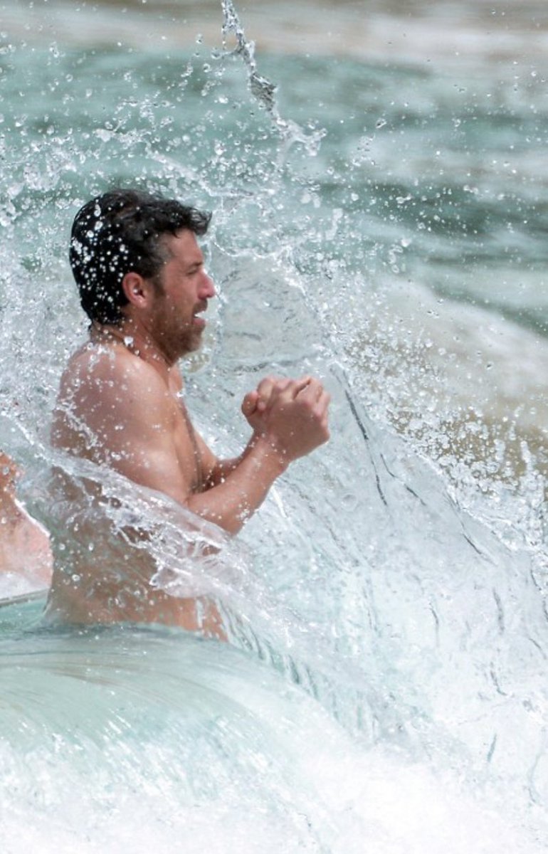 dreamboatmd's tweet photo. I never would’ve guessed he didn’t like the water! He always looked like he was having such a good time 😆 https://t.co/mXm3ddcqc5