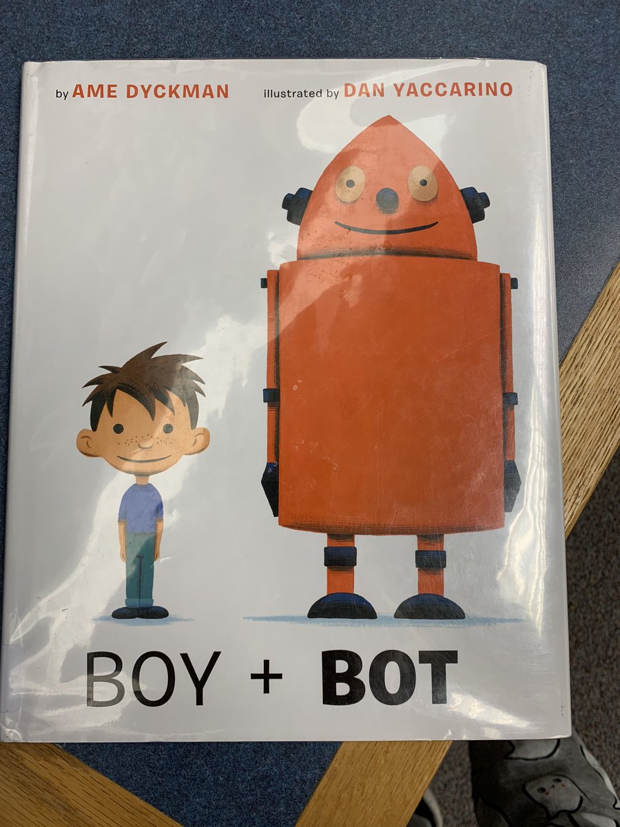 LHendersonReads's tweet image. Kindergarten &amp;amp; 1st got to build their own bot today! We read a personal favorite Boy + Bot by @AmeDyckman then we talked about parts #makercenteredlearning finally we used cubelets to make bots - their only instruction was “work together” they figured out the rest! #onetroymedia