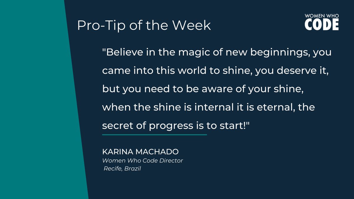 Women Who Code tweet media