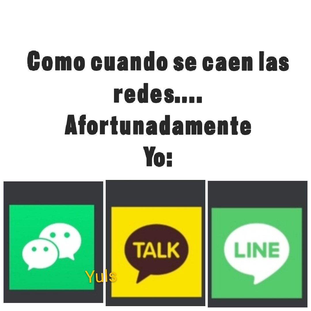 AnMart6's tweet photo. Fallan las redes sociales y de comunicación... Afortunadamente yo jajaja  falla #Twitter #WhatsApp #telagram #instagram #Facebook https://t.co/nnFpwxGrI9