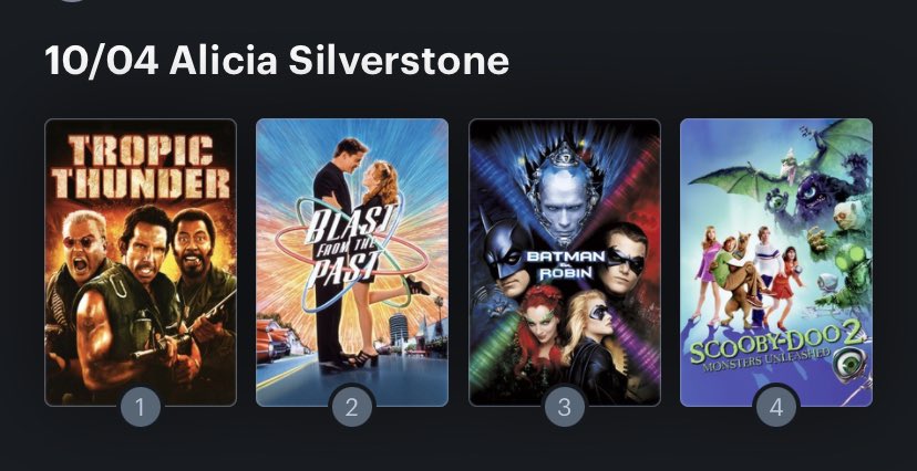 Hoy cumple años la actriz Alicia Silverstone (45). Happy Birthday ! Aquí mi Ranking: 