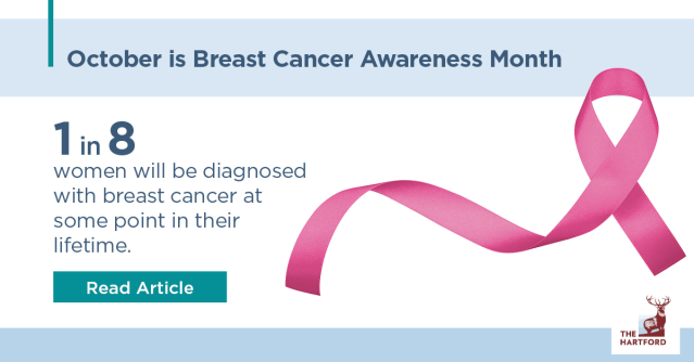 According to the American Cancer Society, 1 in 8 women will be diagnosed with #breastcancer at some point in their lifetime. Employers who have critical illness insurance can help. Learn more: bit.ly/3DciFj0 #iwork4thehartford bit.ly/3BppBZX