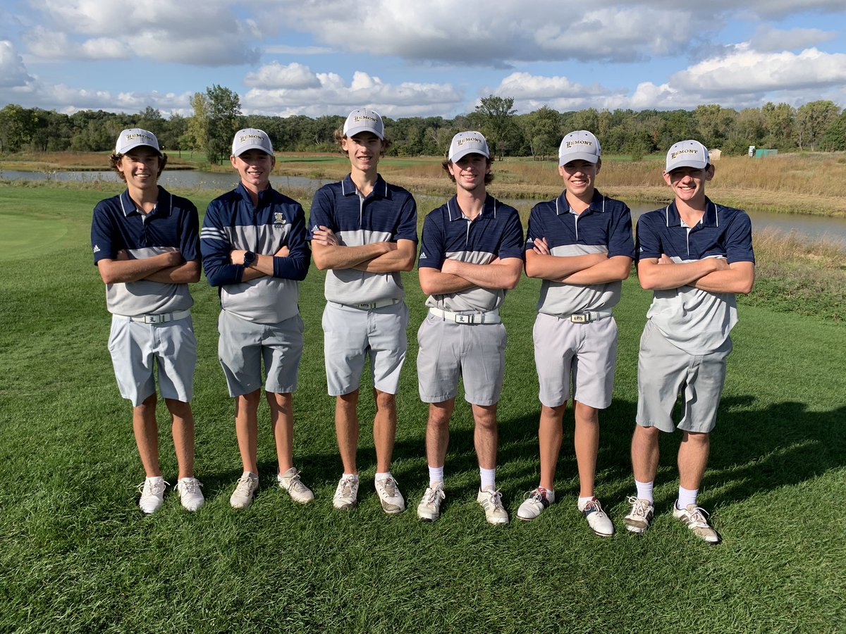 lhsgolfers's tweet photo. Next destination NORMAL Illinois!! Way to qualify for the state finals. It pays to be conservative! #GoLemont. #WeAreLemont https://t.co/nBjuNinBAW