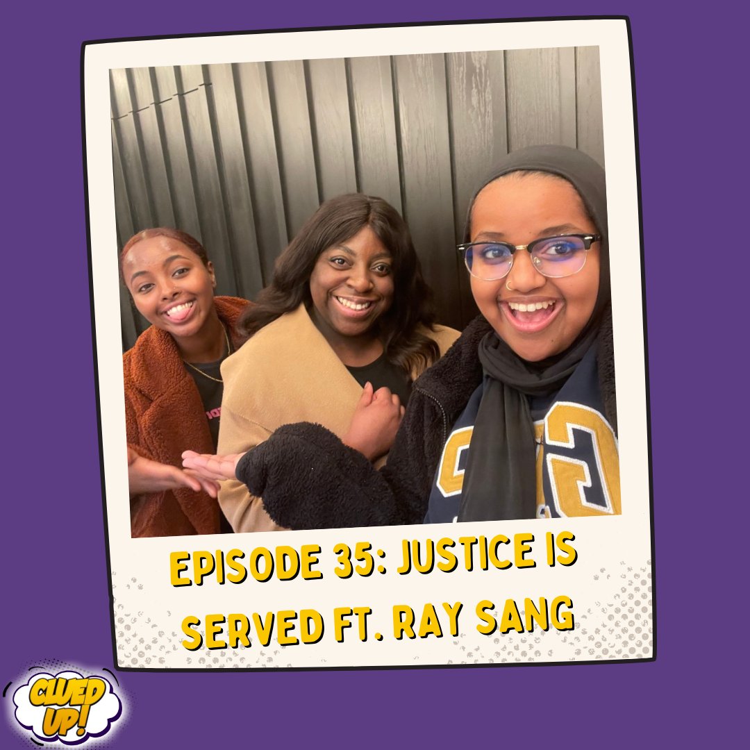 CluedUpPod's tweet photo. Well, since Instagram is down

WE HAVE A NEW EPISODE! 

"Justice is Served?!" ft @RaySangxoxo 

This week:
🎙️ Navigating Music Journalism
🎙️ R Kelly's conviction
🎙️ Adele's potential comeback
🎙️ Banning Botox + more
+ Our playlist picks #PonDaPlaylist  

https://t.co/ojASckNvJf https://t.co/EIHGlAOayJ