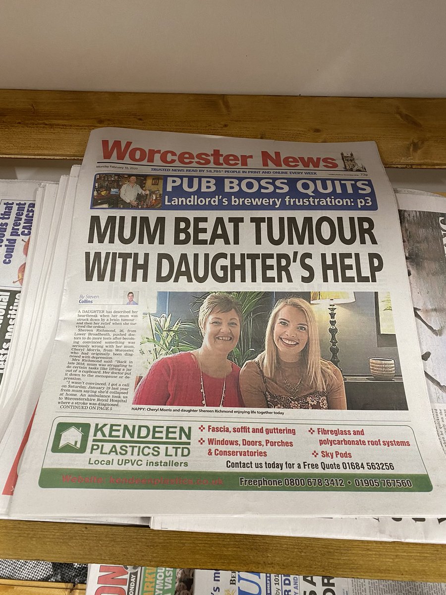 RichmondShereen's tweet photo. Hello #WorcestershireHour an update for the @worcesternews that put mine &amp; my mums story on the front page in 2020, yesterday I crossed that finish line for @BRUKresearch #LondonMarathon #londonmarathon2021 https://t.co/ZRKvs7OQoN