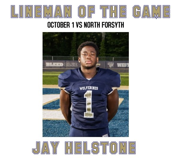 WestForsythFootball tweet media
