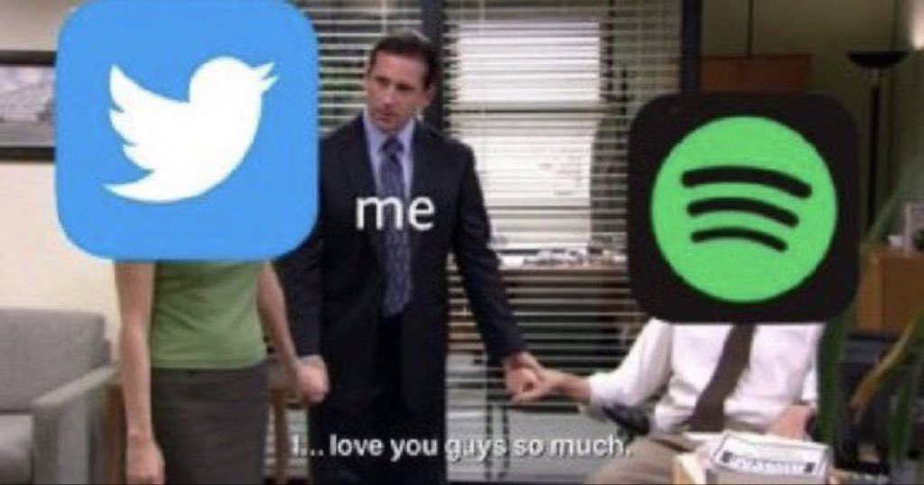 Nadie necesita a WhatsApp y Instagram, sí tenemos a twitter y Spotify