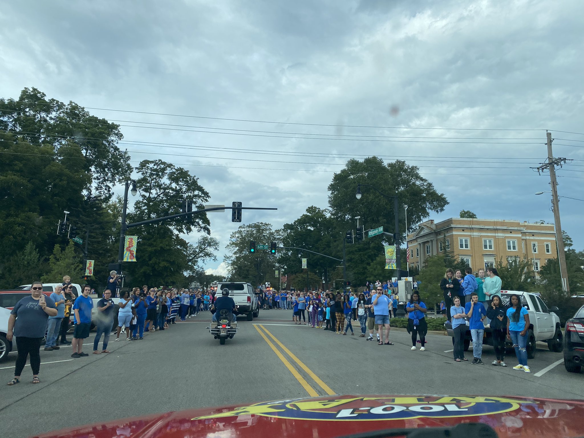 Hunter Jackson In The Morning on Twitter "Procession honoring fallen