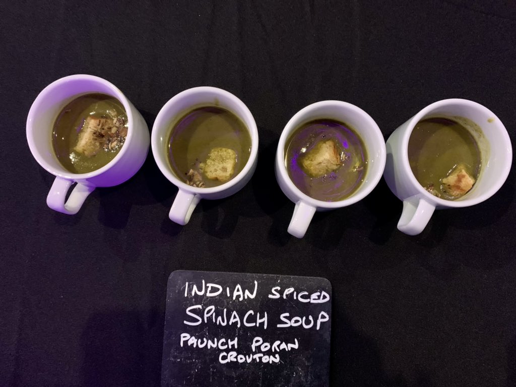 CateDvineWriter's tweet photo. Some of the super zero food waste dishes by 9 of the 35+ Glasgow restaurants taking part in #PlateupForGlasgow @CircularGlasgow campaign launching city-wide on October 12. Impressive showcase event @drygate tonight. More on my website soon! @GlasgowChamber https://t.co/pS25rGzXEC