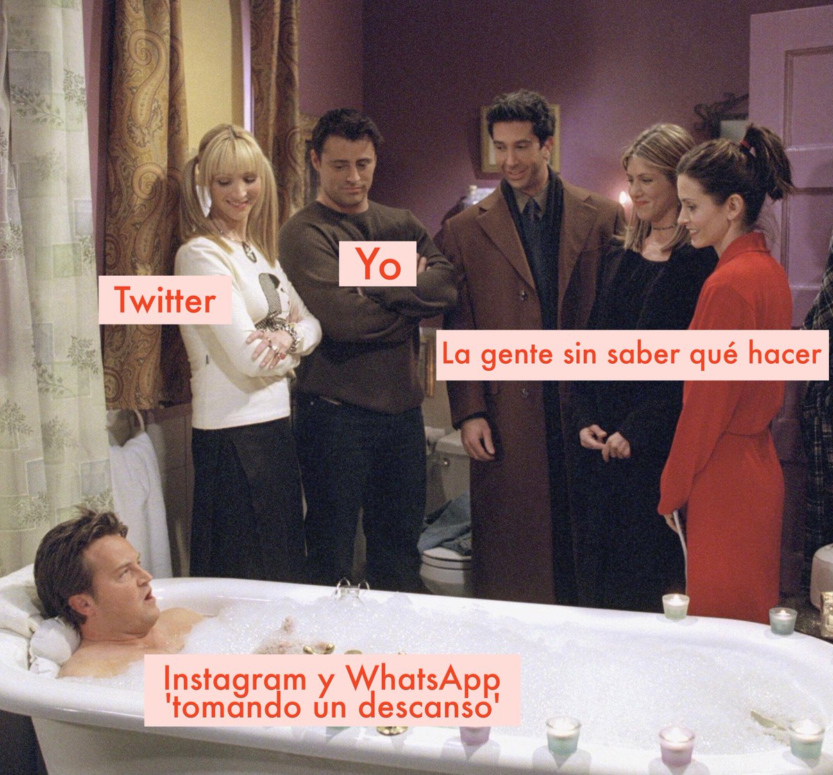 La caída de Instagram y WhatsApp en una sola imagen: