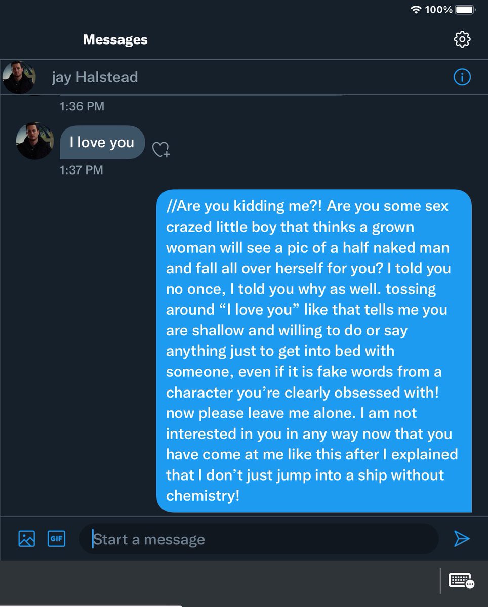 ChrysalisOfAna's tweet photo. // I AM SO SICK OF THIS!!! I am here to write stories, I will wait for a decent partner who is interested in building a relationship based on mutual chemistry and respect! NOT some random guy who tosses stuff like this around. I told him no once, but he took that for try harder! https://t.co/3WIcAafLjR