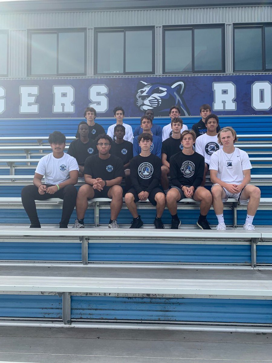Join us as we celebrate our 16 seniors on Tuesday, 10/5. Seniors will be honored at halftime of the boys varsity game. Light refreshments and coach presentation will be in RHS commons area immediately following the game. Game time is 5pm. <a href="/RogersSoccer/">Rogers Boys Soccer</a> <a href="/geauxroyals/">Rogers Royals</a>