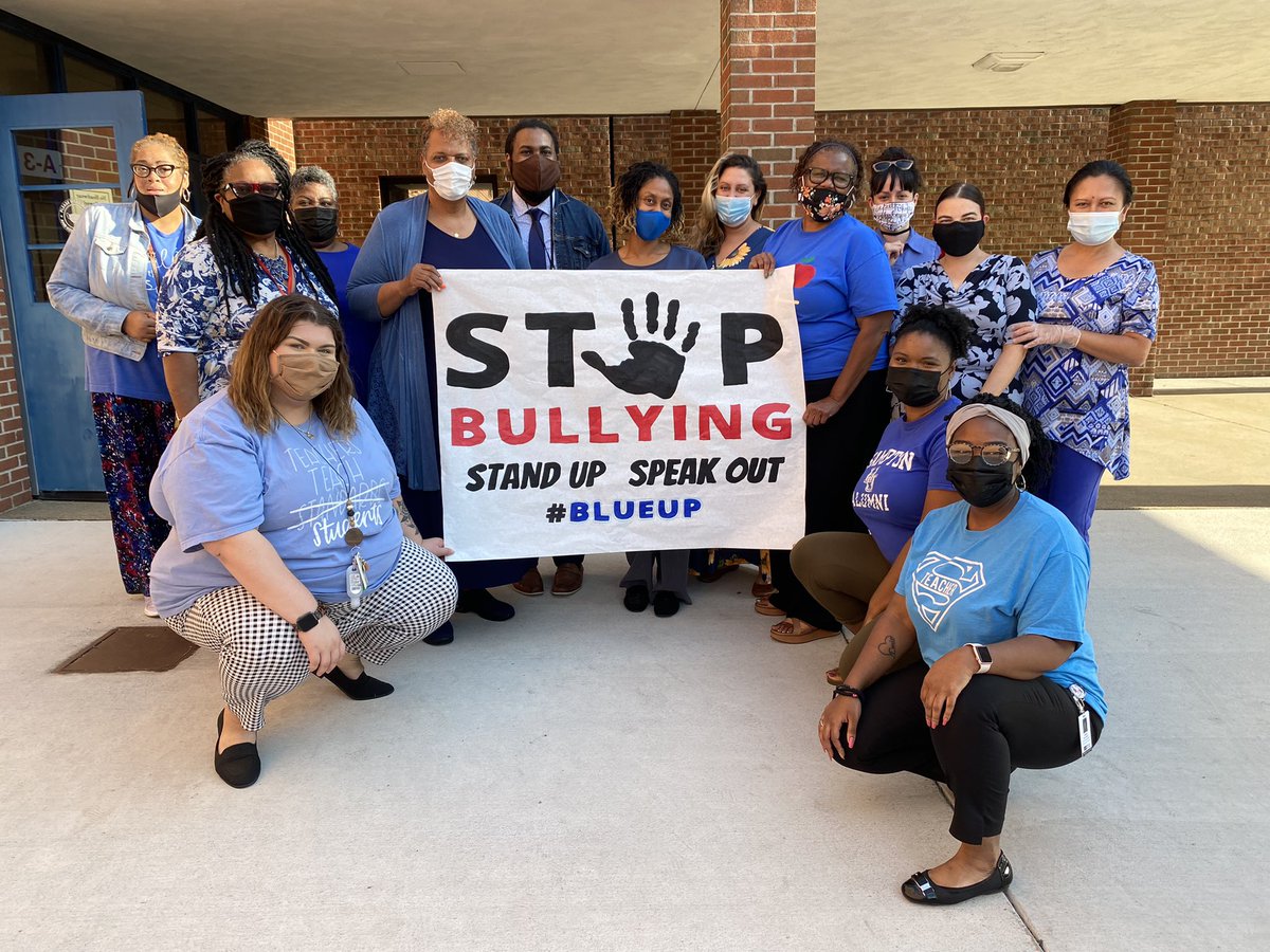 AADreamAcademy's tweet photo. AADA STANDS against bullying • See Something Say Something 💙✨ #BullyFreeBeginsWithMe #AADAinAction #NNPSProud https://t.co/gTgeqCKCc9