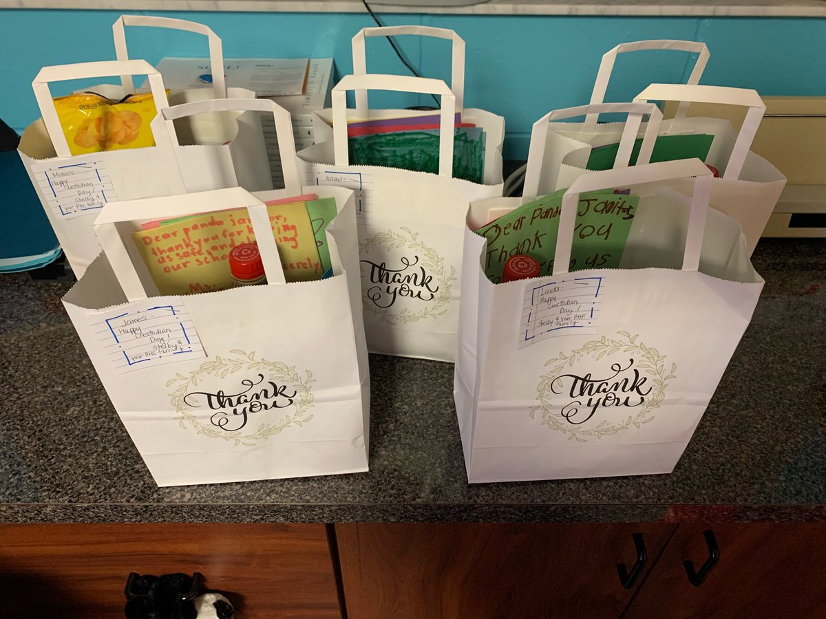 A big THANK YOU goes out to our amazing custodial team for National Custodian Day! We are so lucky to have such an amazing team. #phepandas #sdocgoodtogreat