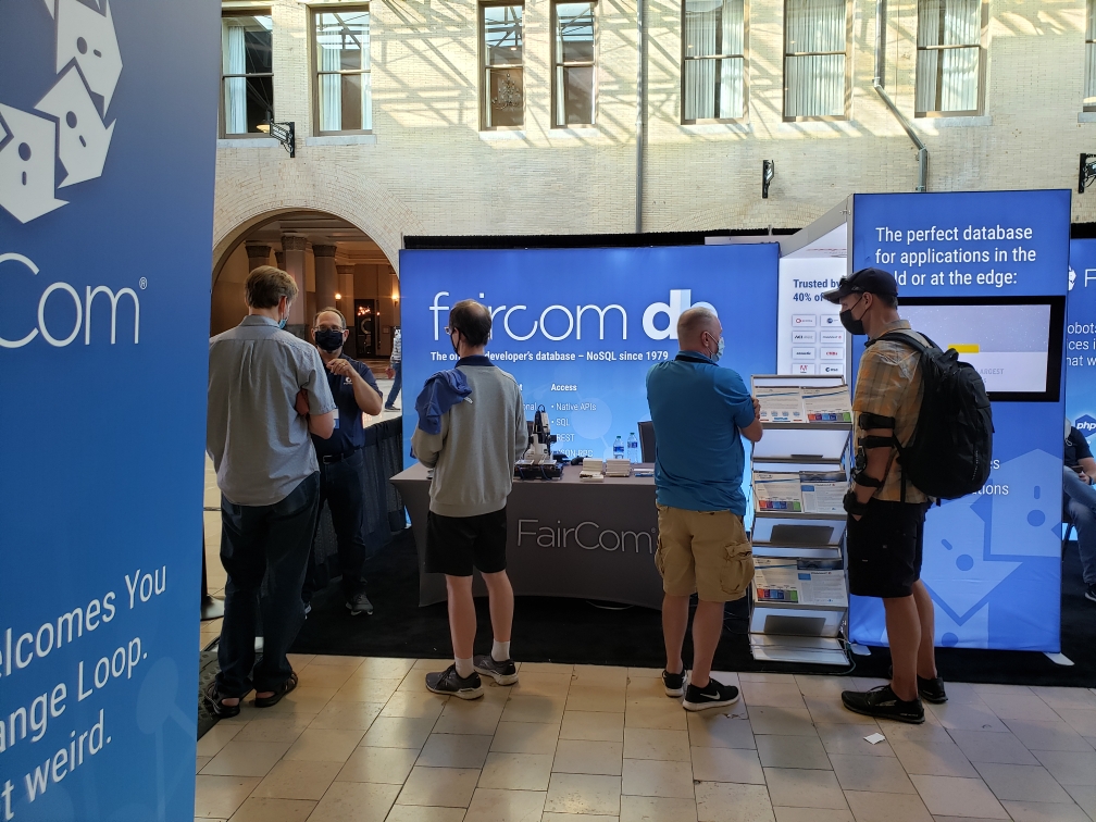 FairCom_Corp's tweet image. Thank you to the attendees who stopped by our booth at @strangeloop_stl over the weekend. We also want to give a big shout out to the Strange Loop team for putting on a great show.

#developers #database #IoT #technology