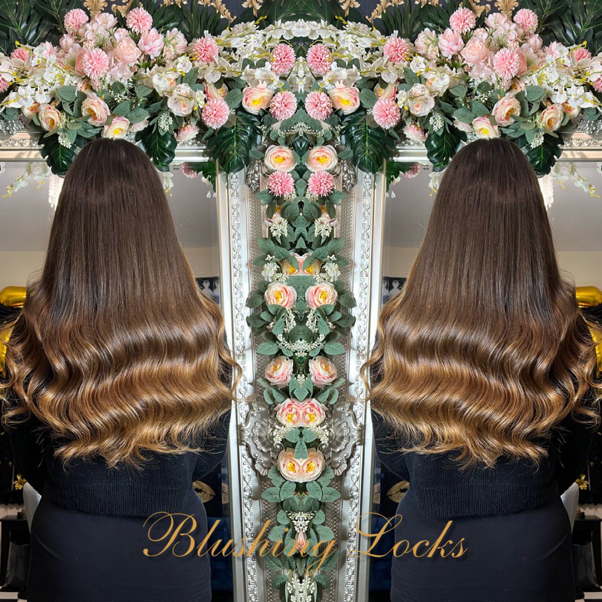 blushinglocks's tweet image. #nanoringhairextensions