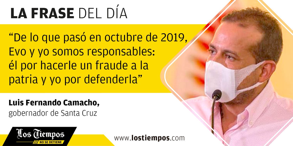 LosTiemposBol's tweet photo. ¿Qué opina de la #frasedeldía? https://t.co/Kqptk2o91Z