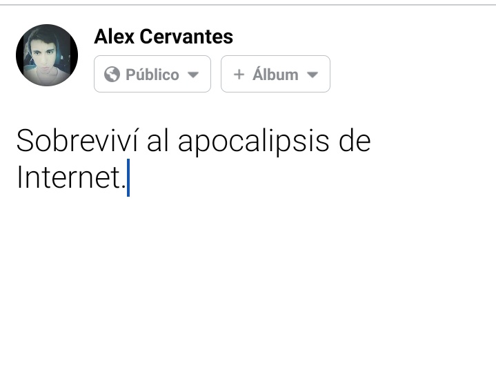 AlexCVEVO's tweet photo. Lo primero que voy a publicar cuando vuelva a funcionar Facebook.

#Instagram #WhatsApp #MarkZuckerberg https://t.co/luHqMNRd0p