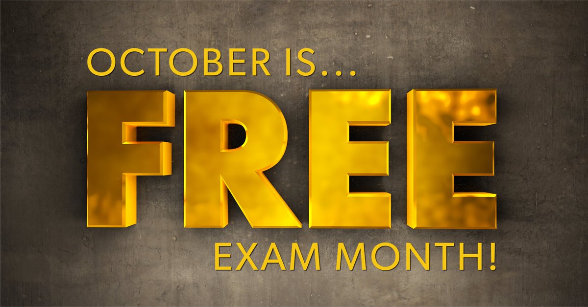 With #FacebookDown we thought it was a good time to announce here that October is FREE exam month at Perry Tech! Don’t wait—now is the time to get started with a new career. Visit perrytech.edu/students/resou… for more info. #free #newcareer #yakima