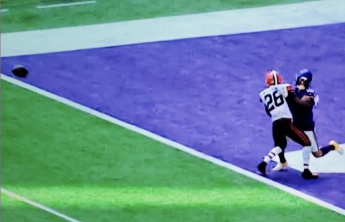 I am anxiously awaiting <a href="/NFLOfficiating/">NFL Officiating</a> to explain why this is not Defensive Pass Interference on the last play of the Browns-Vikings game?????