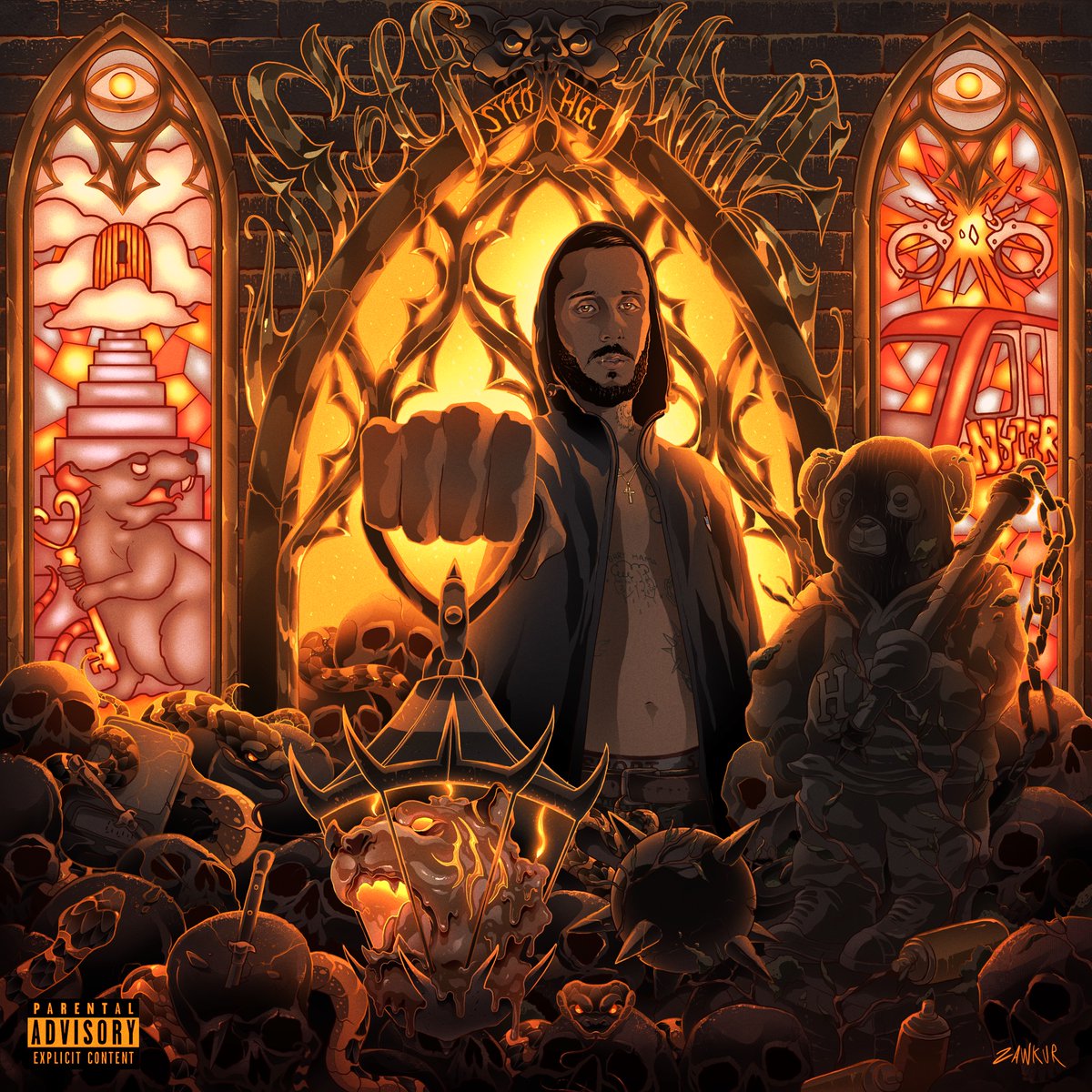 Zawkur's tweet image. Mi top 4 portadas 🎨