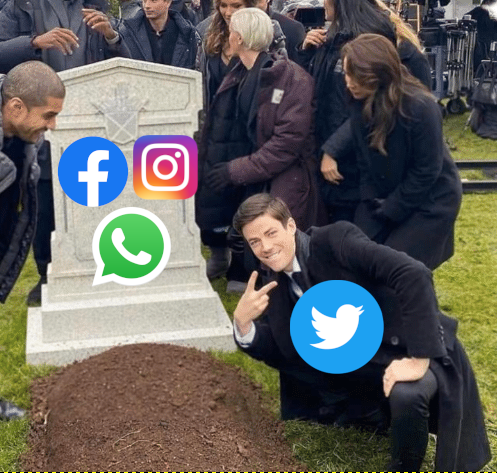 RIP Facebook, Instagram e WhatsApp