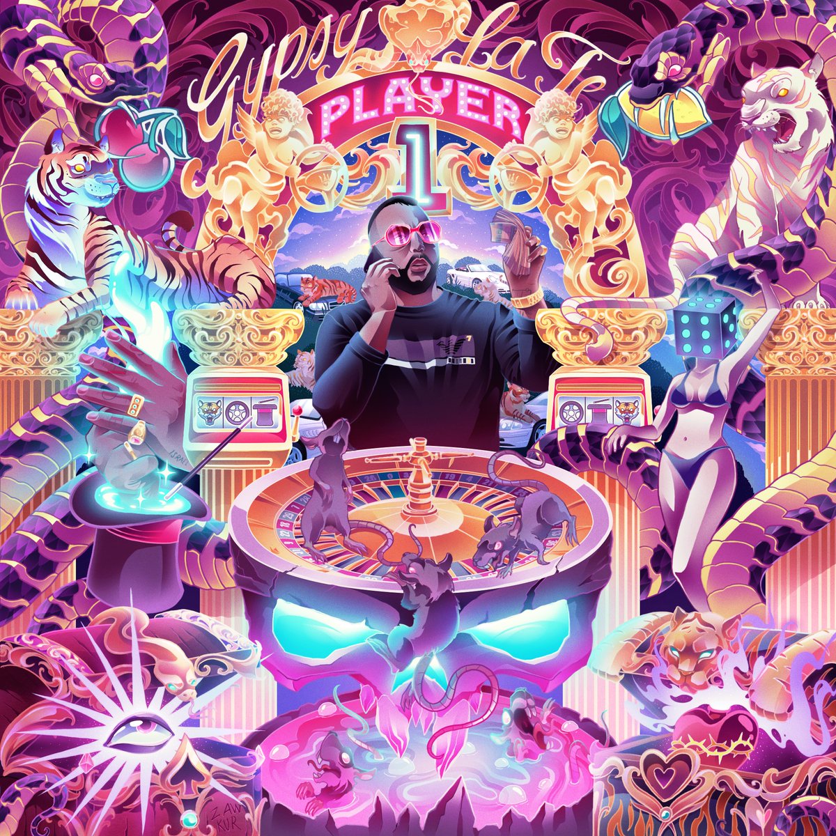 Zawkur's tweet image. Mi top 4 portadas 🎨